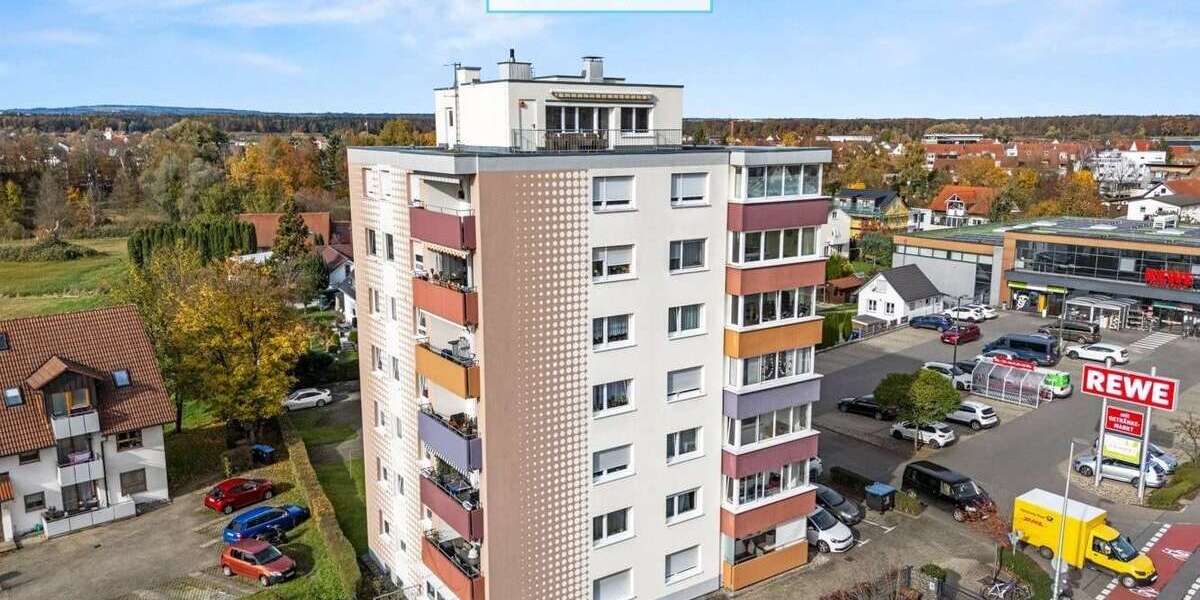 Etagenwohnung Meckenbeuren - 2 Zimmer, 57 m&sup2;, 249.000&euro; | Angebot:25200960