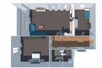 Etagenwohnung Friedrichshafen - 3 Zimmer, 70 m&sup2;, 1.150&euro; | Angebot:25174561