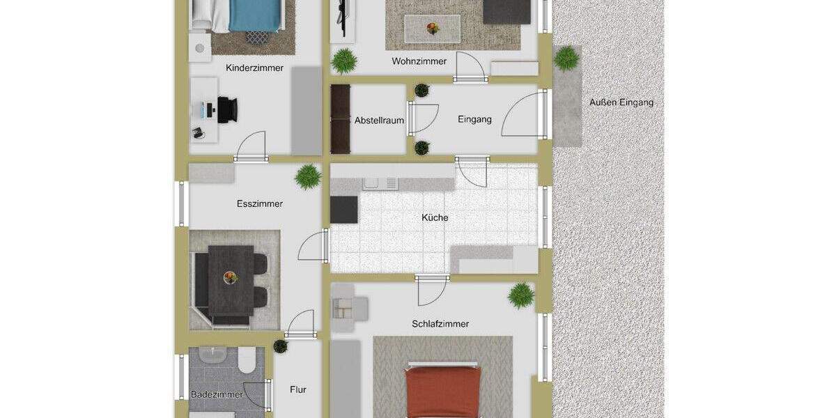 Etagenwohnung Weingarten - 4 Zimmer, 85 m&sup2;, 219.000&euro; | Angebot:25740439
