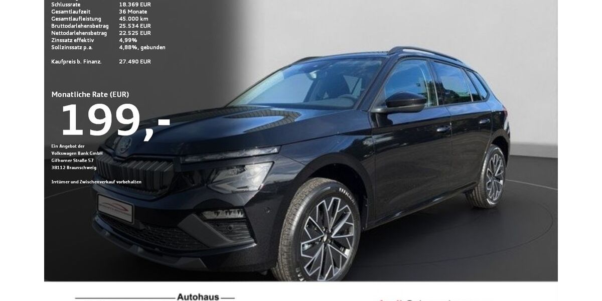 Skoda Kamiq 12.000 km 27.490 &euro; Ravensburg 88214