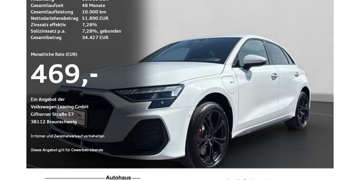 Audi A3 3.900 km 46.960 &euro; Ravensburg 88214