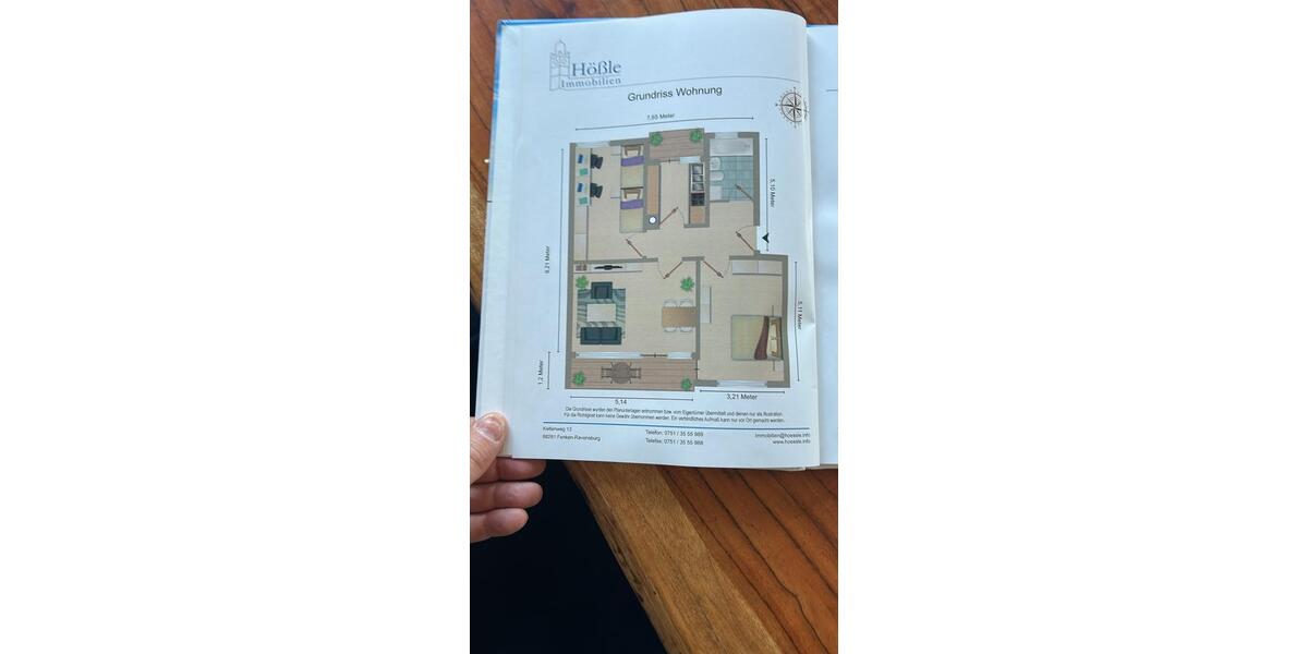 Etagenwohnung Weingarten - 3 Zimmer, 74 m&sup2;, 295.000&euro; | Angebot:26940679
