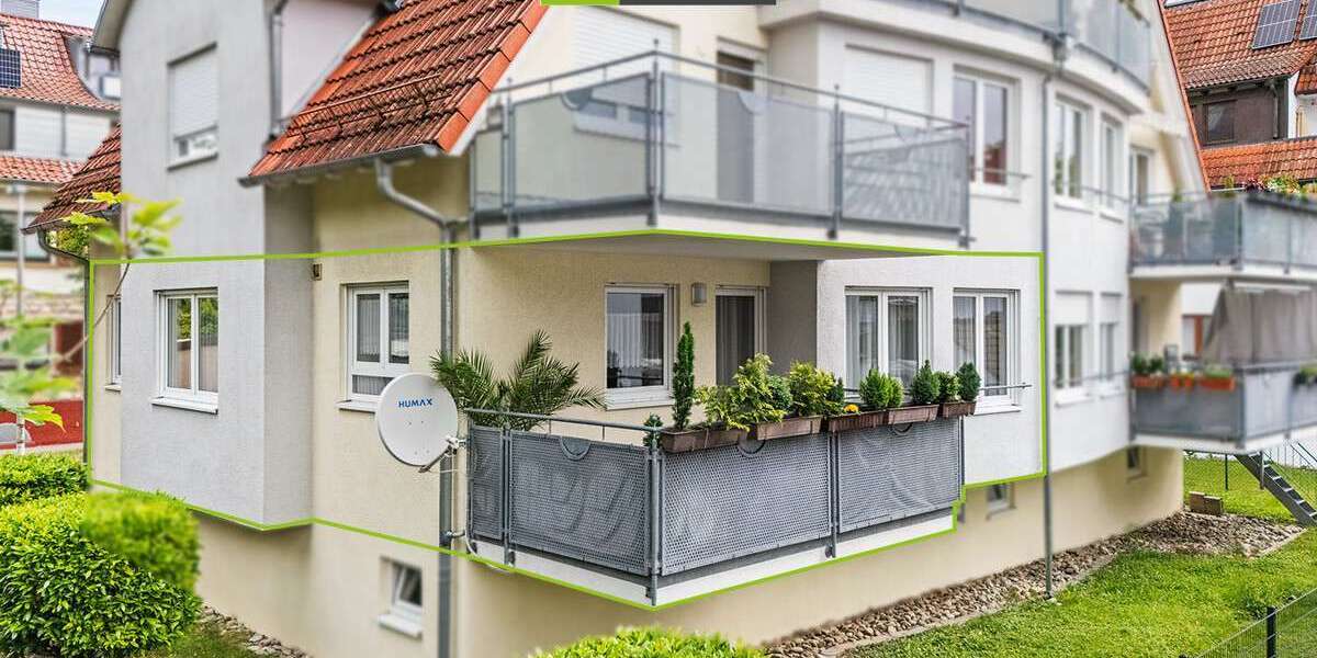 Etagenwohnung Friedrichshafen Allmannsweiler - 3 Zimmer, 73 m&sup2;, 380.000&euro; | Angebot:25515460