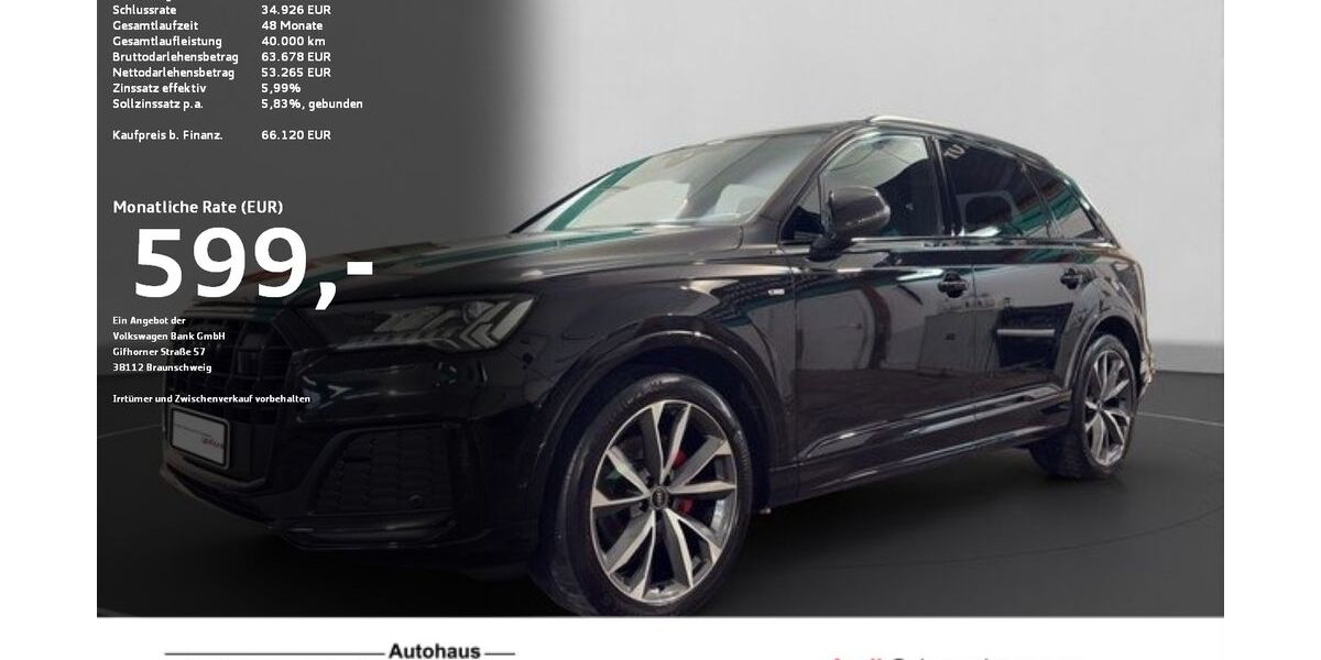 Audi Q7 58.104 km 66.120 &euro; Ravensburg 88214