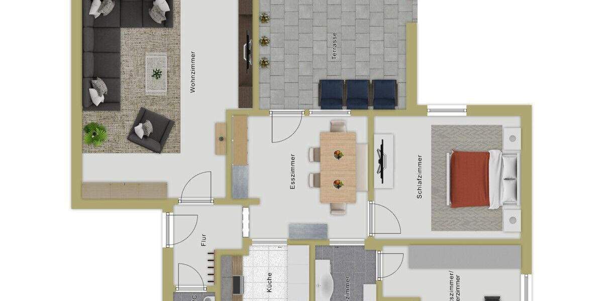 Etagenwohnung Ravensburg Weingartshof - 3 Zimmer, 75 m&sup2;, 269.000&euro; | Angebot:25693648