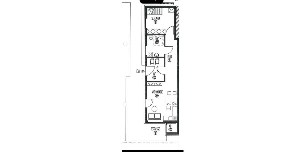 Erdgeschoßwohnung Überlingen - 2 Zimmer, 60 m&sup2;, 325.000&euro; | Angebot:25286839
