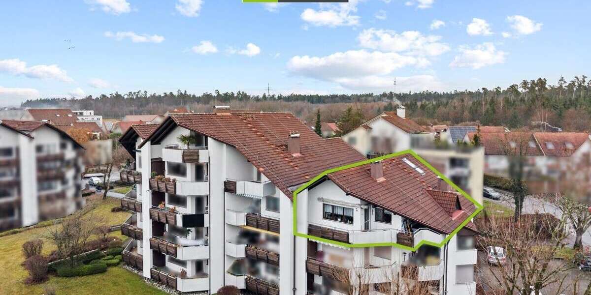 Etagenwohnung Eriskirch - 3 Zimmer, 89 m&sup2;, 345.000&euro; | Angebot:25515371