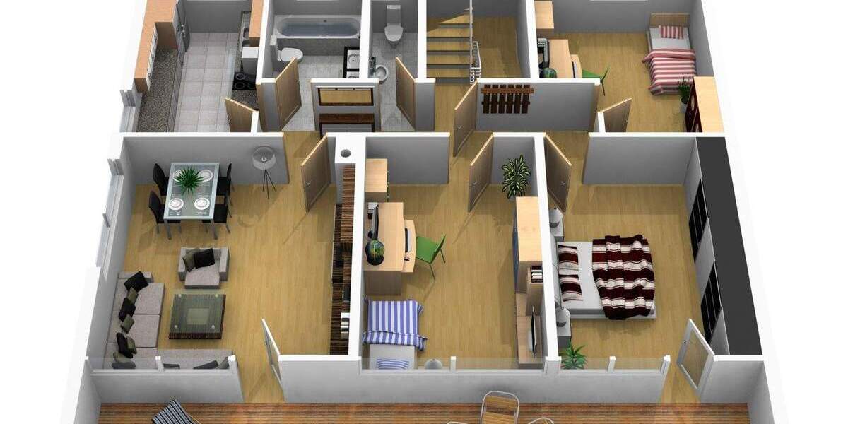 Etagenwohnung Langenargen - 4 Zimmer, 103 m&sup2;, 460.000&euro; | Angebot:25799507