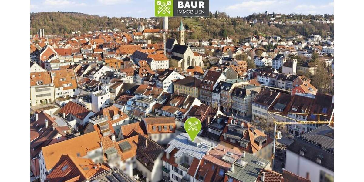 Etagenwohnung Ravensburg Innenstadt - 2 Zimmer, 39 m&sup2;, 175.000&euro; | Angebot:25938753