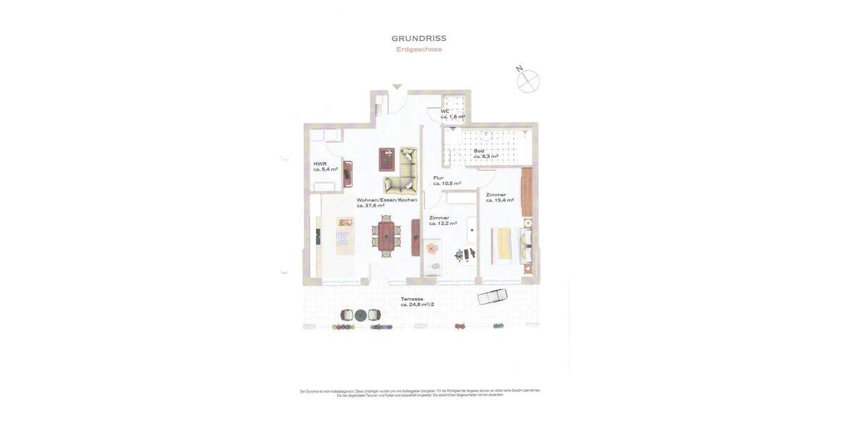 Etagenwohnung Überlingen - 3 Zimmer, 104 m&sup2;, 614.780&euro; | Angebot:25684819