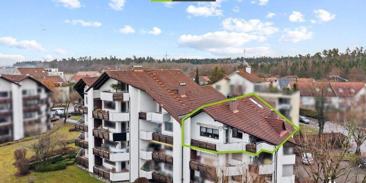 Etagenwohnung Eriskirch Schlatt - 3 Zimmer, 89 m&sup2;, 345.000&euro; | Angebot:25740511