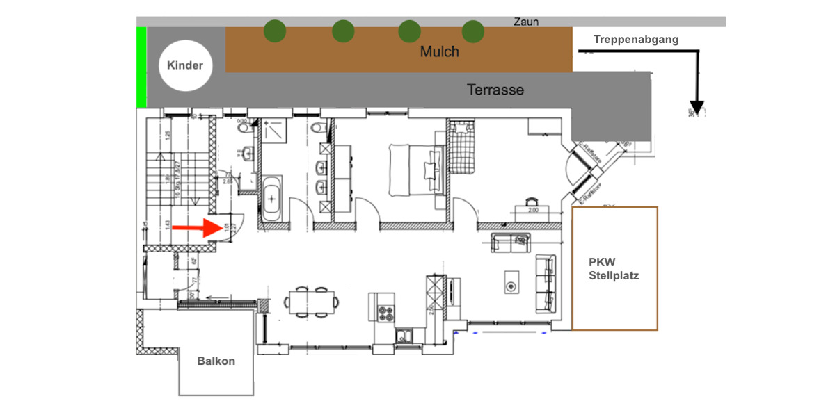 Etagenwohnung Überlingen Überlingen - 3 Zimmer, 102 m&sup2;, 3.000&euro; | Angebot:25689383