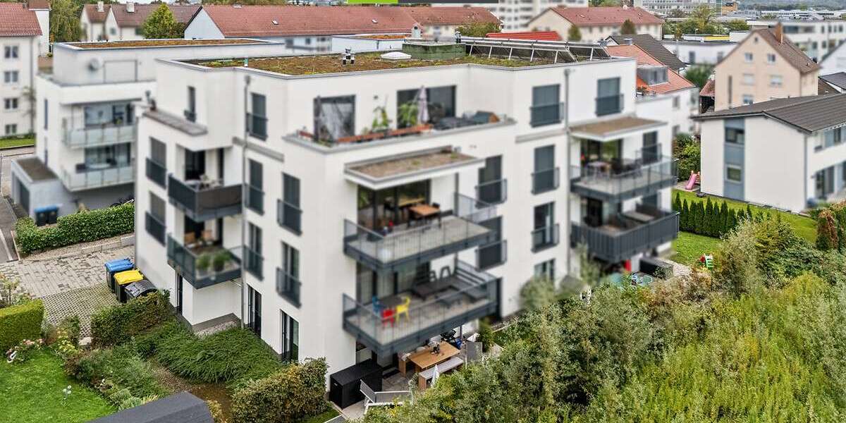 Etagenwohnung Friedrichshafen Allmannsweiler - 4 Zimmer, 110 m&sup2;, 599.000&euro; | Angebot:25515502