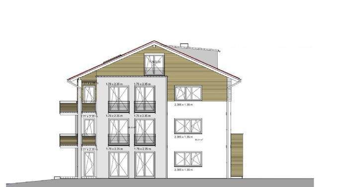 Etagenwohnung Oberteuringen Rammetshofen - 4 Zimmer, 110 m&sup2;, 1.320&euro; | Angebot:25999602