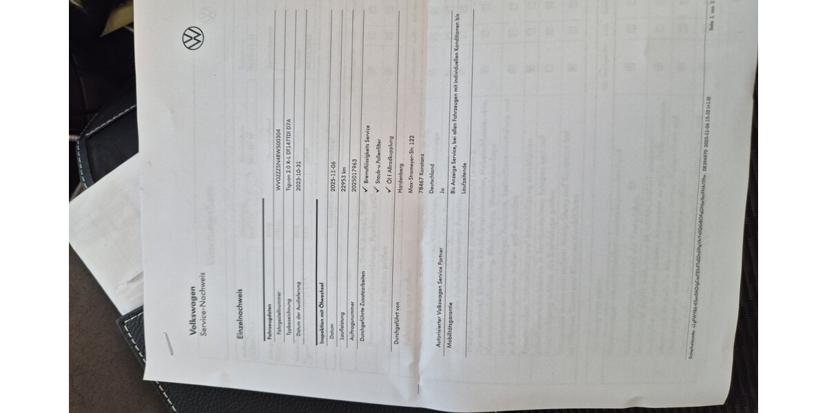 VW Tiguan 23.000 km 43.000 &euro; Konstanz 78462