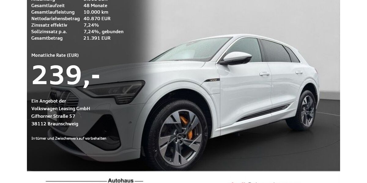 Audi e-tron 28.746 km 37.120 &euro; Ravensburg 88214