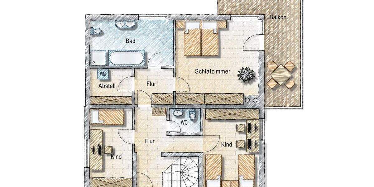 Etagenwohnung Tettnang - 4 Zimmer, 140 m&sup2;, 499.000&euro; | Angebot:25862565