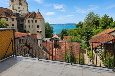 KERNSANIERT - UNVERBAUBARE SEESICHT - Terrassenwohnung Meersburg | Angebot:27022058