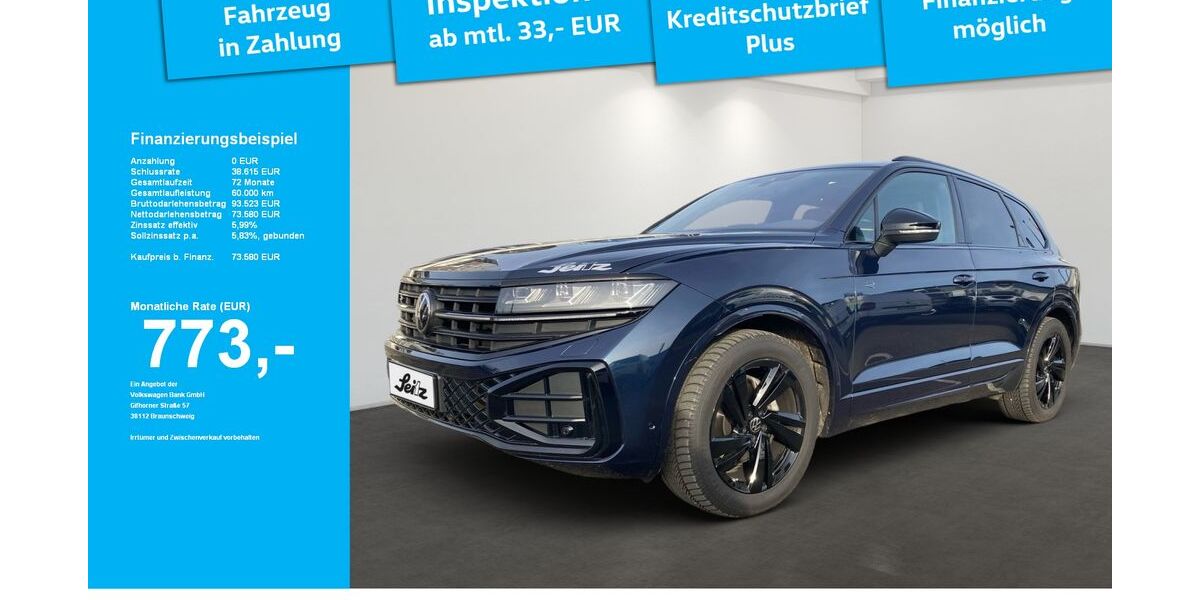 VW Touareg 26.300 km 70.848 &euro; Weingarten 88250