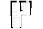 Erdgeschoßwohnung Konstanz Konstanz-Fürstenberg - 1.5 Zimmer, 33 m&sup2;, 660&euro; | Angebot:26603041