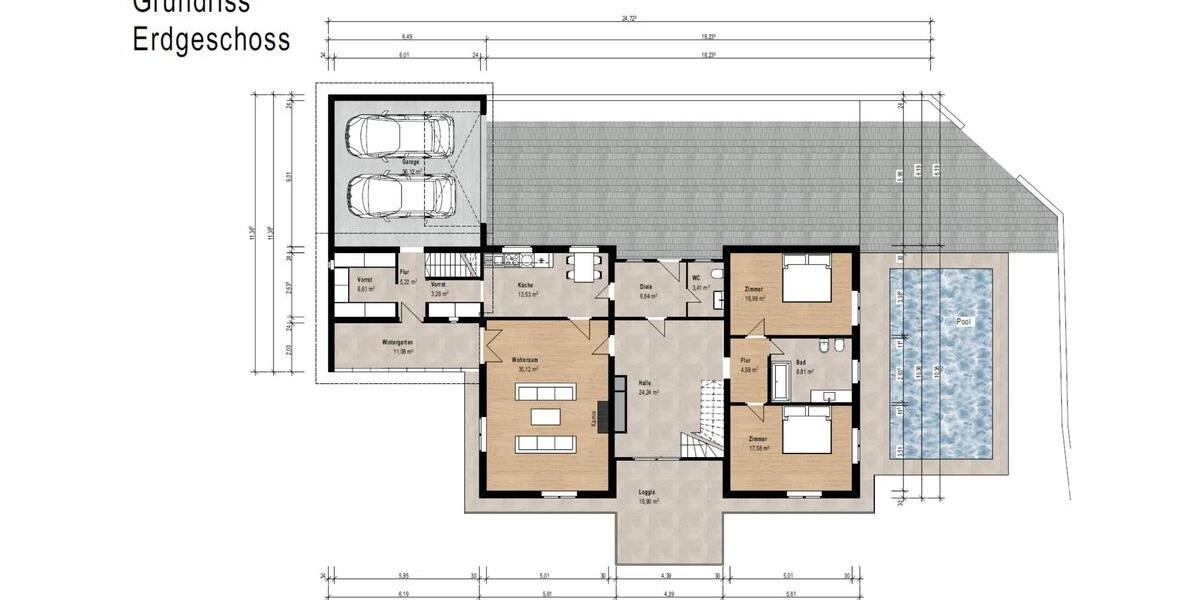 Einfamilienhaus Markdorf - 6 Zimmer, 230 m&sup2;, 1.350.000&euro; | Angebot:25977670
