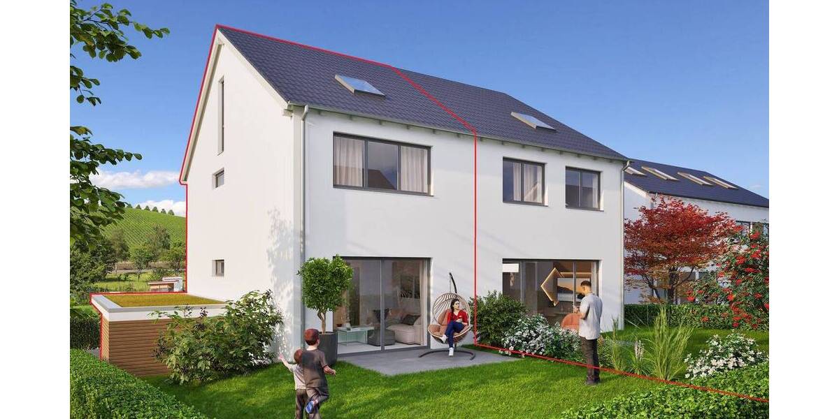 Doppelhaushälfte Bermatingen - 3 Zimmer, 120 m&sup2;, 599.000&euro; | Angebot:25671843