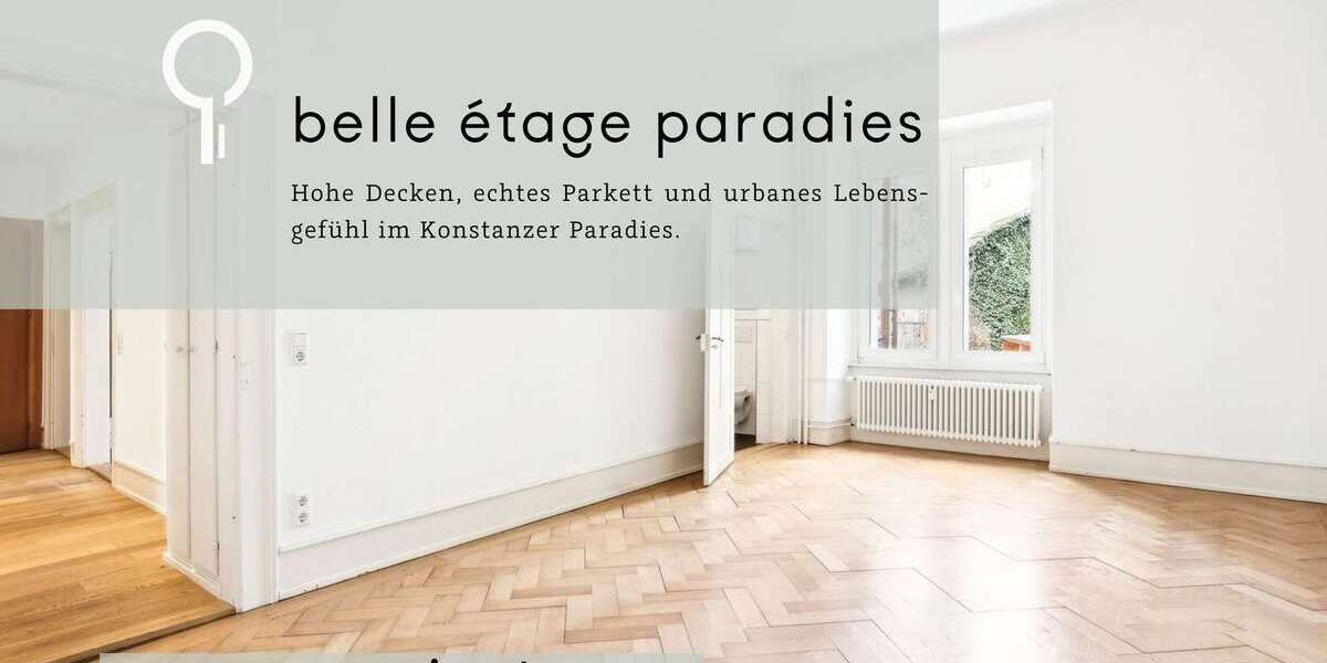Etagenwohnung Konstanz - 4 Zimmer, 110 m&sup2;, 650.000&euro; | Angebot:25372717