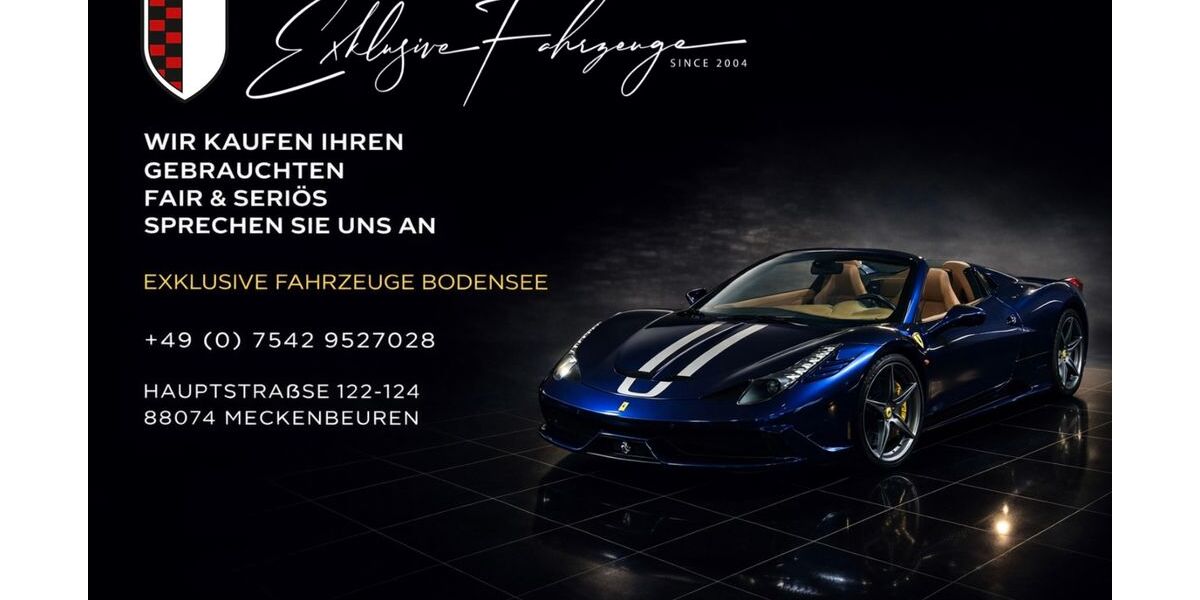 Ferrari F430 7.830 km 269.900 &euro; Meckenbeuren 88074
