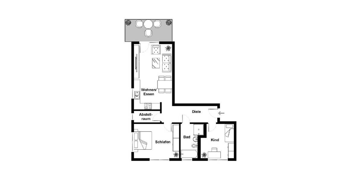 Etagenwohnung Weingarten - 3 Zimmer, 81 m&sup2;, 519.500&euro; | Angebot:25740564