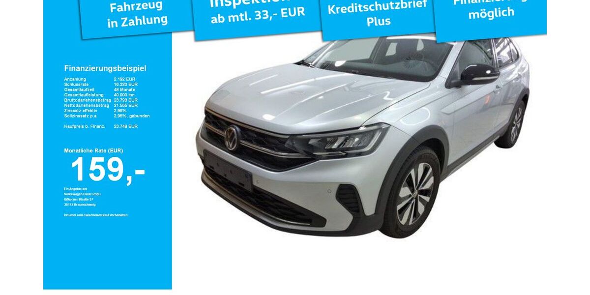 VW Taigo 9.415 km 23.590 &euro; Lindau 88131