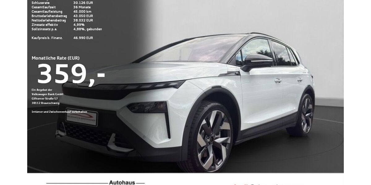 Skoda Elroq 3.000 km 46.990 &euro; Ravensburg 88214