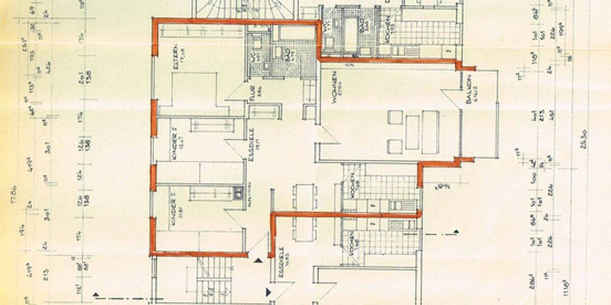 Etagenwohnung Konstanz Allmannsdorf - 4 Zimmer, 106 m&sup2;, 695.000&euro; | Angebot:26794397