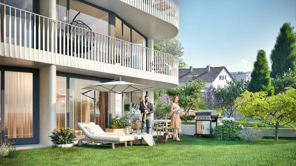 Etagenwohnung Konstanz Konstanz-Fürstenberg - 3 Zimmer, 75 m&sup2;, 609.600&euro; | Angebot:26464687