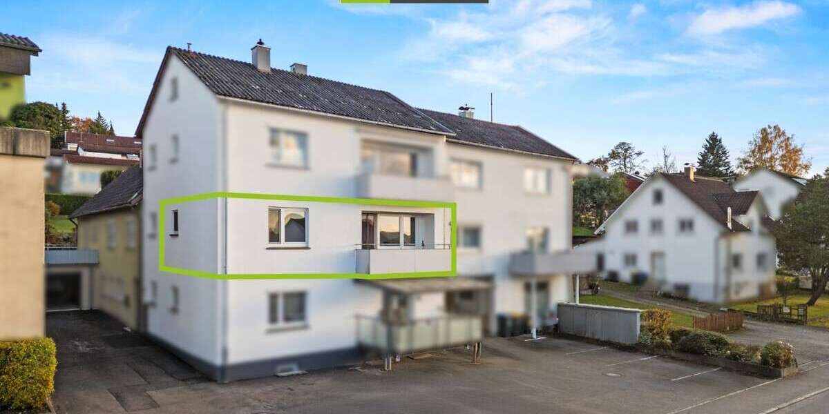 Etagenwohnung Baindt - 3 Zimmer, 60 m&sup2;, 199.000&euro; | Angebot:25515447