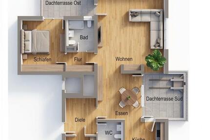 Wohnung Immenstaad am Bodensee - 2.5 Zimmer, 98 m&sup2;, 1.390&euro; | Angebot:26517744