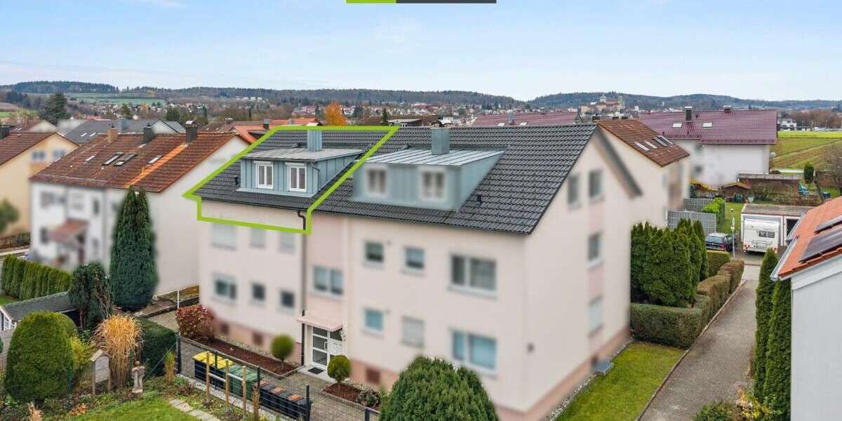 Etagenwohnung Baienfurt - 3 Zimmer, 49 m&sup2;, 219.000&euro; | Angebot:25515395