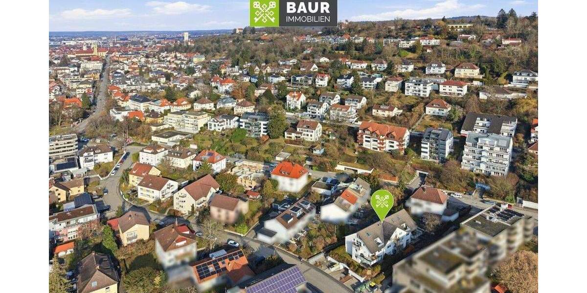 Etagenwohnung Ravensburg Südstadt - 2 Zimmer, 54 m&sup2;, 259.000&euro; | Angebot:25693574