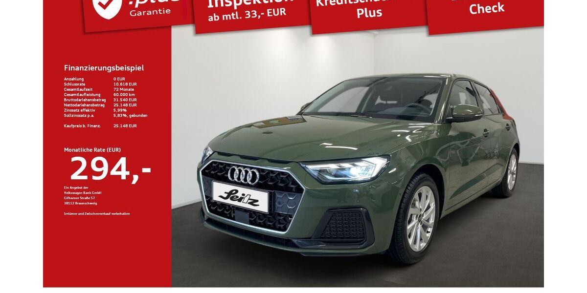 Audi A1 13.120 km 24.998 &euro; Lindau 88131