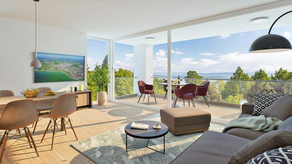 Etagenwohnung Friedrichshafen Allmannsweiler - 3 Zimmer, 83 m&sup2;, 825.000&euro; | Angebot:25732136