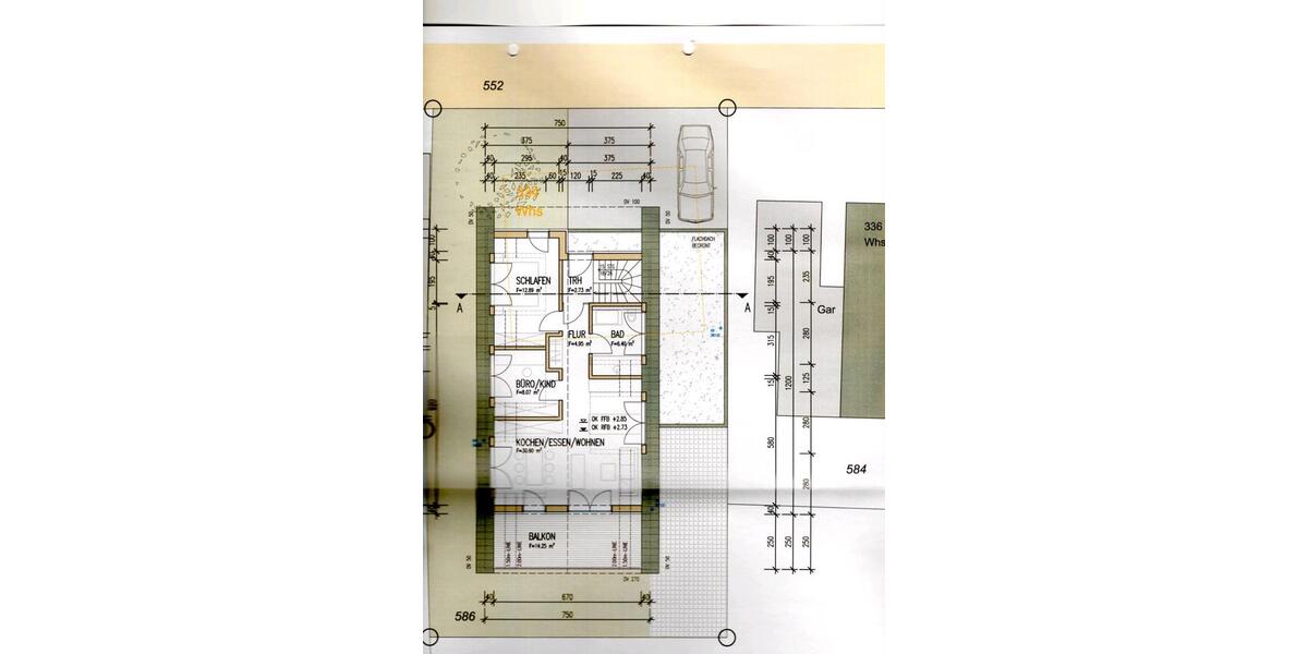 Dachgeschoßwohnung Horgenzell - 2.5 Zimmer, 71 m&sup2;, 1.450&euro; | Angebot:26522086