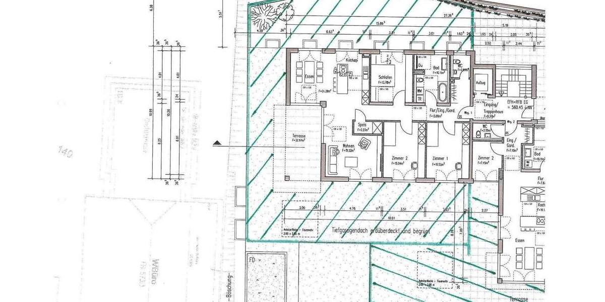 Etagenwohnung Wangen im Allgäu Wangen - 4 Zimmer, 142 m&sup2;, 870.855&euro; | Angebot:25986252