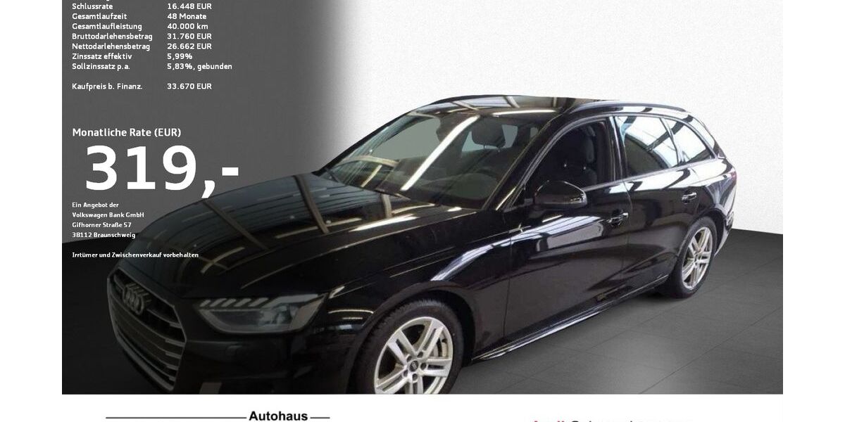 Audi A4 75.556 km 33.120 &euro; Ravensburg 88214