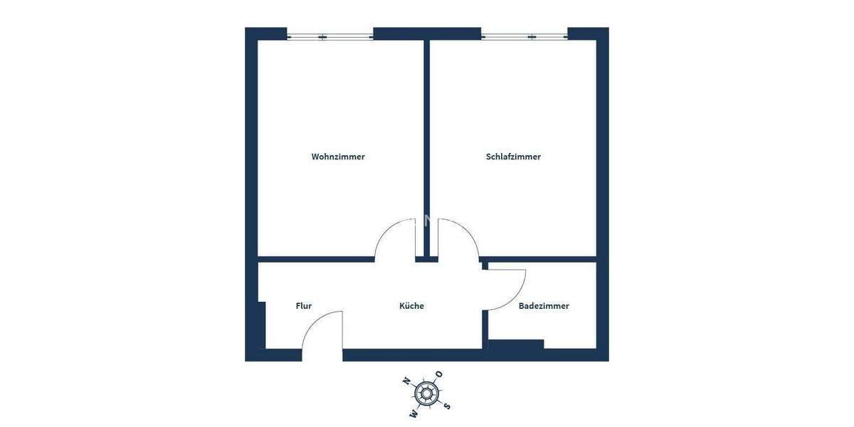 Etagenwohnung Weingarten - 2 Zimmer, 41 m&sup2;, 219.000&euro; | Angebot:25798394