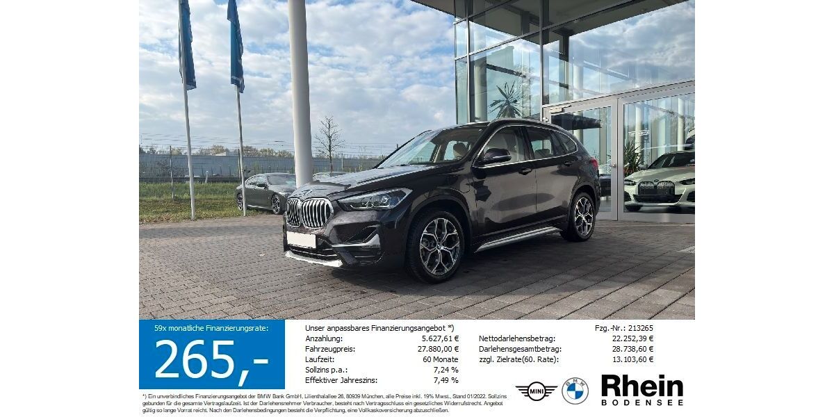 BMW X1 42.872 km 26.880 &euro; Friedrichshafen 88046