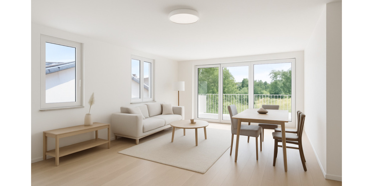 Etagenwohnung Konstanz Wollmatingen - 4 Zimmer, 92 m&sup2;, 695.000&euro; | Angebot:25731958