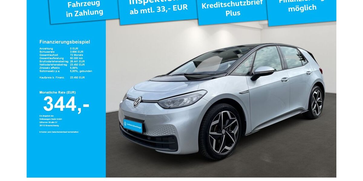 VW ID.3 14.215 km 23.450 &euro; Wangen im Allgäu 88239