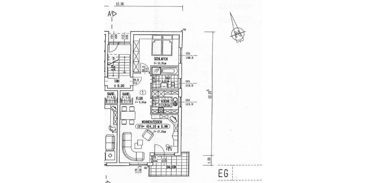 Etagenwohnung Uhldingen-Mühlhofen Oberuhldingen - 2 Zimmer, 64 m&sup2;, 259.000&euro; | Angebot:25743598