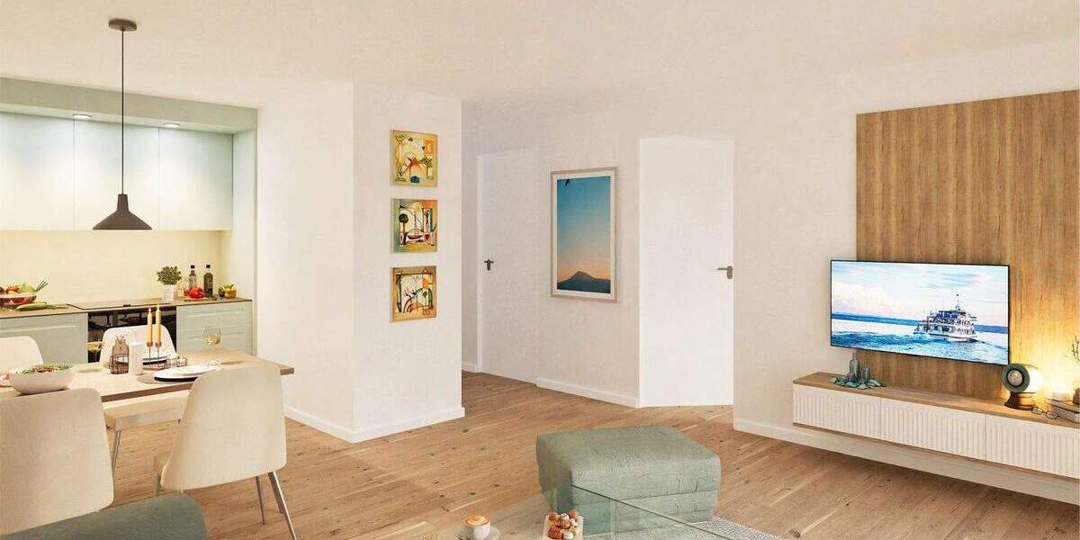 Etagenwohnung Friedrichshafen Ailingen - 4 Zimmer, 111 m&sup2;, 612.300&euro; | Angebot:25697101
