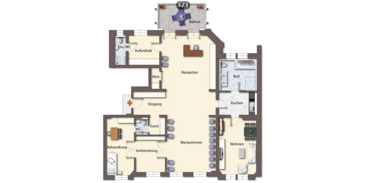 Etagenwohnung Konstanz - 5.5 Zimmer, 179 m&sup2;, 2.290.000&euro; | Angebot:25343978