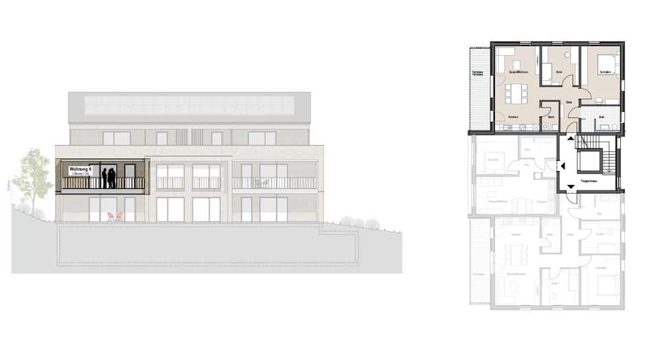 Etagenwohnung Heiligenberg - 4 Zimmer, 97 m&sup2;, 864&euro; | Angebot:25251978